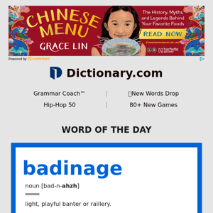badinage | Word of the Day