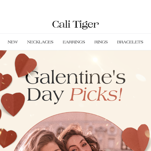 💍 Celebrate Galentine's Day with Cali Tiger Rings!