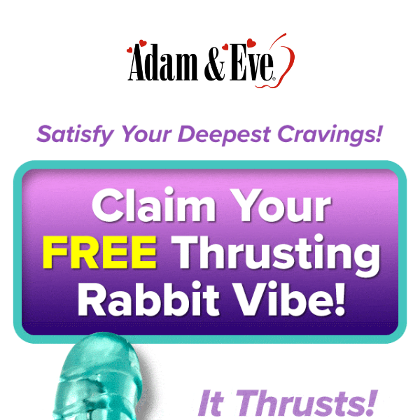 Adam & Eve | FREE Thrusting Rabbit Inside!