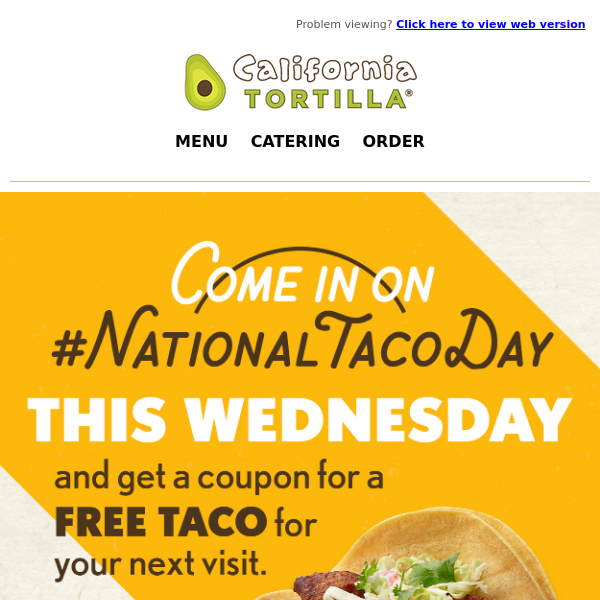 National Taco Day Tomorrow: It's a Date?