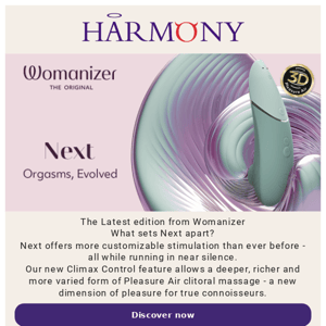Discover the new Next from Womanizer
