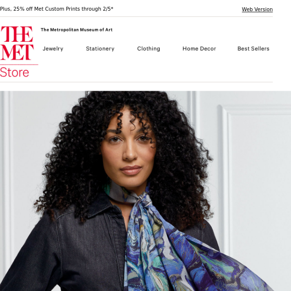 Your Favorite Scarves, Now Back in Stock - The Met Store