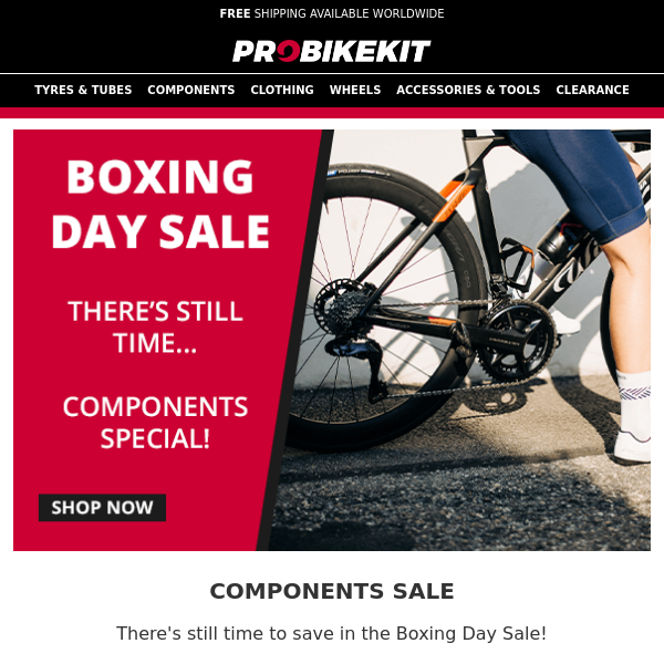 Boxing Days Sale Components Special