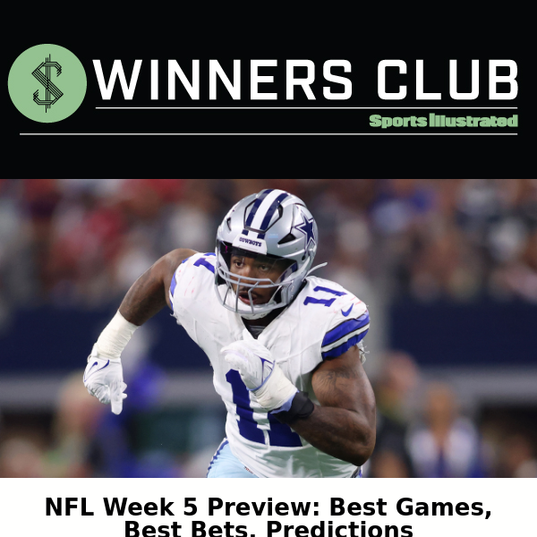 NFL Week 5 Picks Against the Spread & Predictions for All 14 Games - Sports  Illustrated