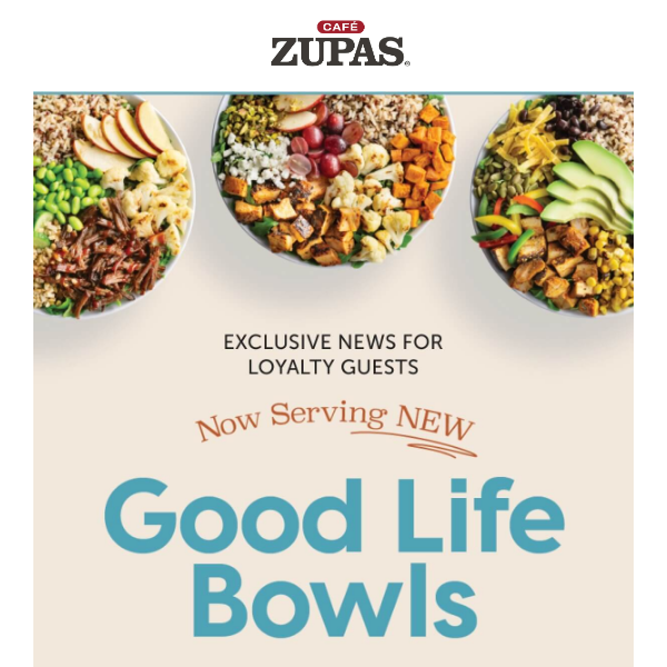 🍓 Now Serving NEW Good Life Bowls 