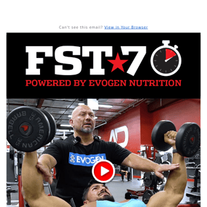 FST-7 🎥 Incline Dumbbell Flys To Build A 3D Chest