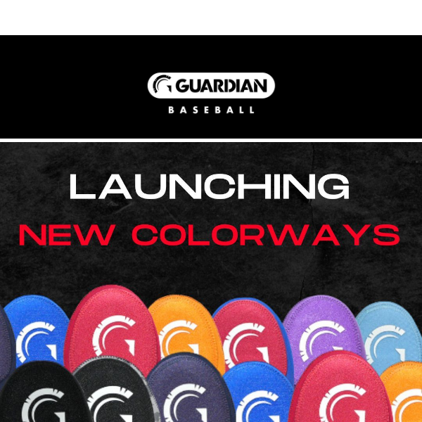 ⚾ Slide in style: Elevate your performance with the NEW sliding mitt colorways from Guardian Baseball. 🥎