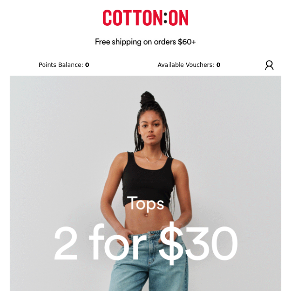 Capsule wardrobe 🤝 2 for $30 tops