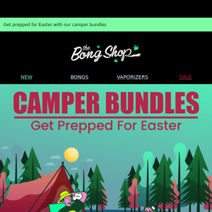 Save some coin with our camper bundles 🏕️