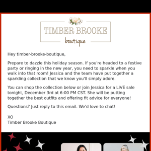 Dare to Dazzle with Timber Brooke Boutique ✨💫