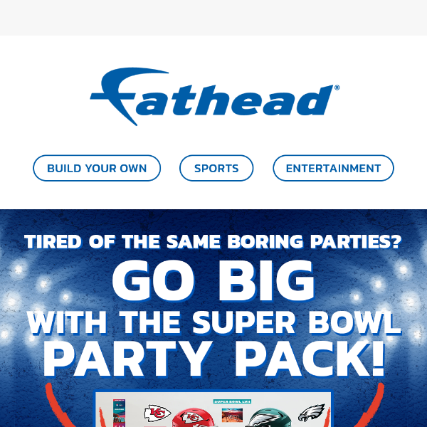 Tired of the same old Super Bowl party?