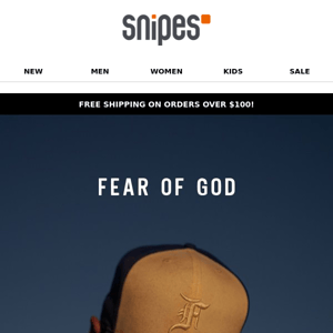 50% Off Fear Of God