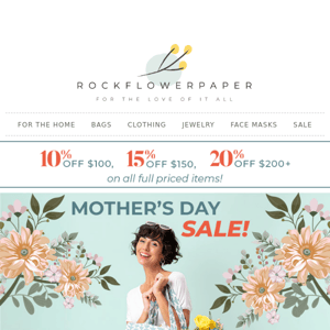 Save 15%! This one's for all the moms!