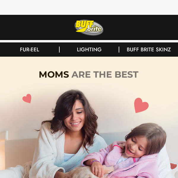 Mother’s Day special: 10% sitewide discount