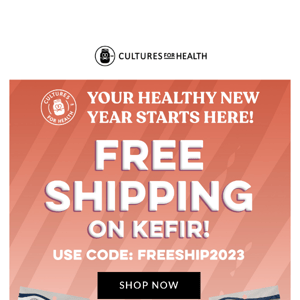 📦  Unlock the Benefits of Kefir with FREE Shipping