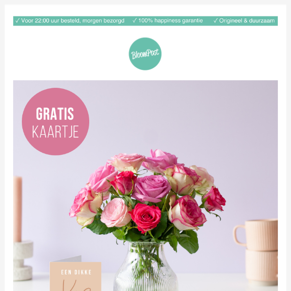 🤩 Gratis cadeau voor Vriendschapsdag