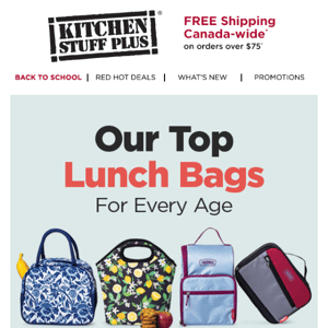 Our Top Lunch Bags For Every Age