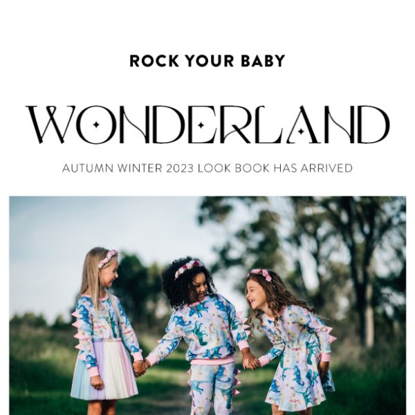 Our AW23 Wonderland Look Book Is now available !