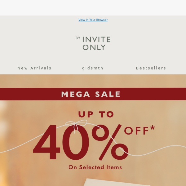 Mega Sale Coming Soon...