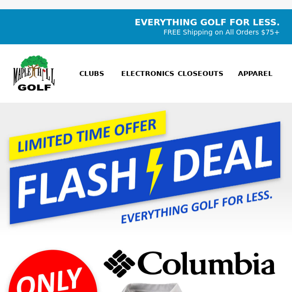 🚀 Flash Deal Alert: Columbia Polo