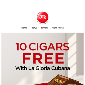 10 Cigars Free!