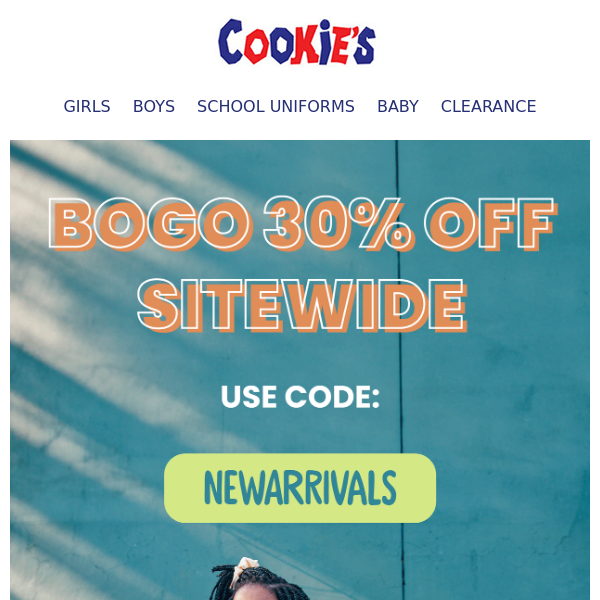 BOGO 30% OFF SITEWIDE 🎊