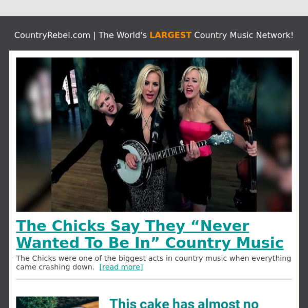 The Chicks Say They “Never Wanted To Be In” Country Music