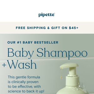 The best Baby Shampoo + Wash