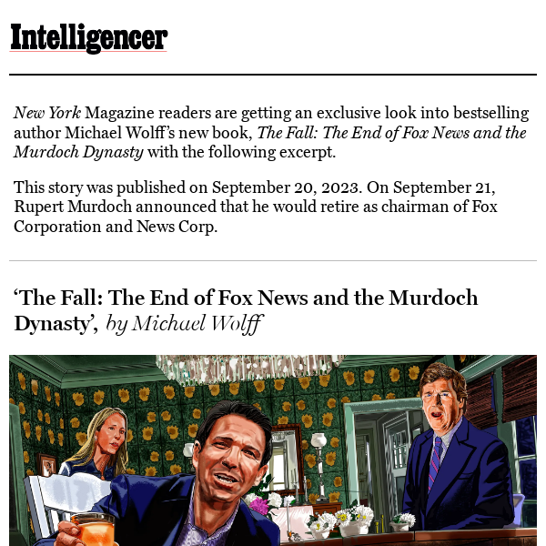 The Fall: The End of Fox News and the Murdoch Dynasty