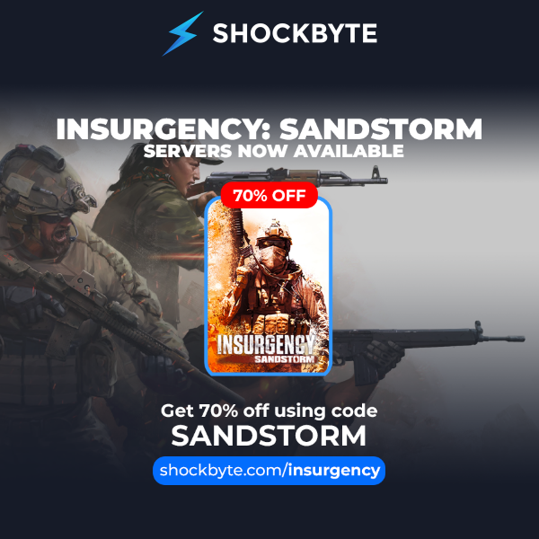 Insurgency: Sandstorm Servers Now Available 🪖