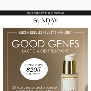 Just For You: 28% Off Good Genes Jumbo