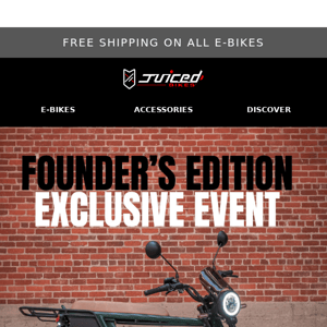 Exclusive Founder's Event This Weekend 💥