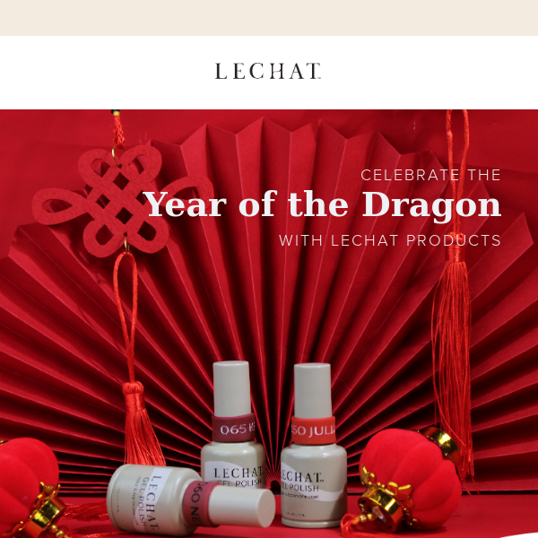 Year of the Dragon Nail Inspo