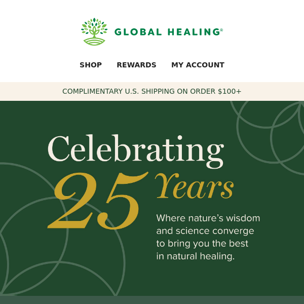 Celebrating a 25-Year Legacy of Natural Health