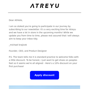 A letter from Team Atreyu