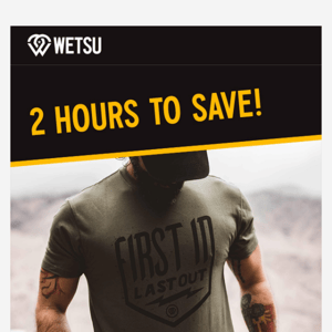 Last chance to save!