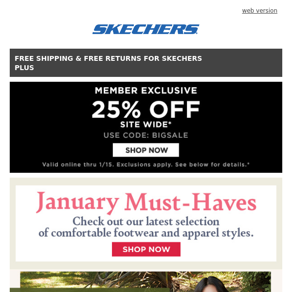 Skechers - Latest Emails, Sales & Deals