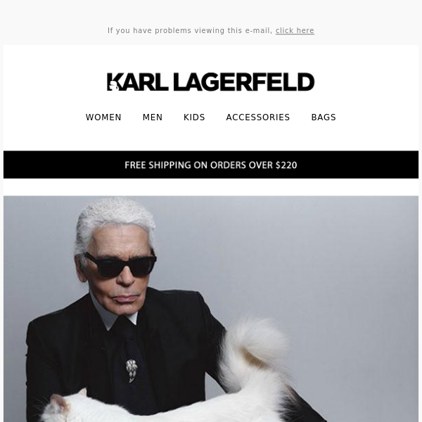 Two beloved global icons: Disney x KARL LAGERFELD