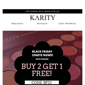 🚨🚨🚨BLACK FRIDAY STARTS NOW! Get Some Free Karity! 🚨🚨🚨