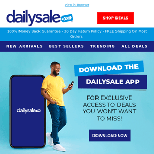 Do You Have The DailySale App? 🤳