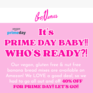 🚨 40% OFF For Prime Day!! 🚨