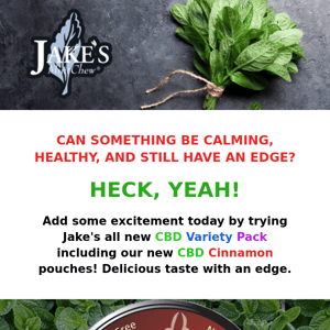 JMC launches new CBD flavor, new CBD variety pack...plus update on new flavors