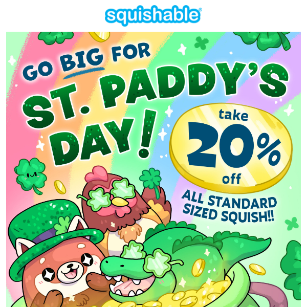 Happy St. Patrick's Day! Have a sale!!  🍀🌈