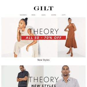 New Theory Women All 50 – 70% Off | New Theory Men