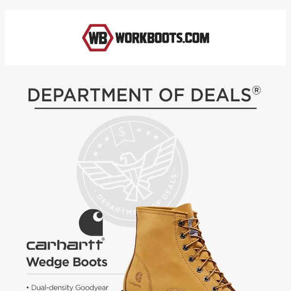 DOD: $109.99 CARHARTT boots 👀