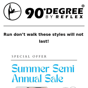 SUMMER SEMI ANNUAL SALE