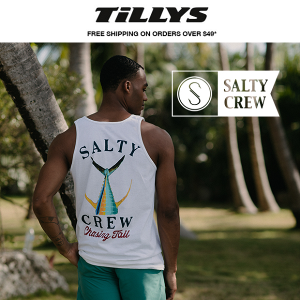 NEW 🐟 Salty Crew | Dark Seas | Vans