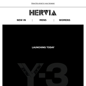 HERVIA | The Exclusive Launch of Y-3 X PALACE