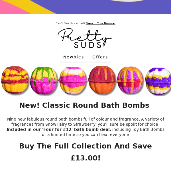 ✨ NEW! Classic Round Bath Bomb Bundle ✨