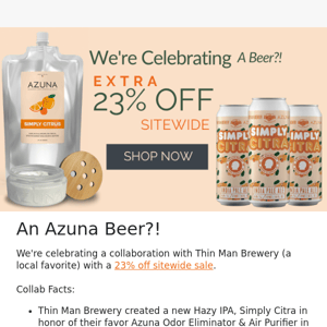 Celebrate with Us & Save 23% Off Sitewide